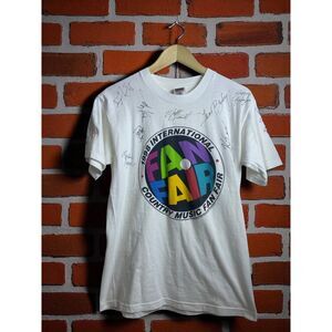 1998 Country Music Fan Fair T-Shirt – Signed – Nashville, TN – Size M